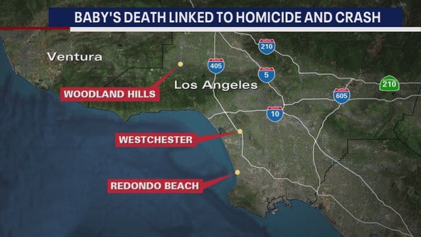 Timeline of murder-suicide that ended in death of infant on the 405 Freeway