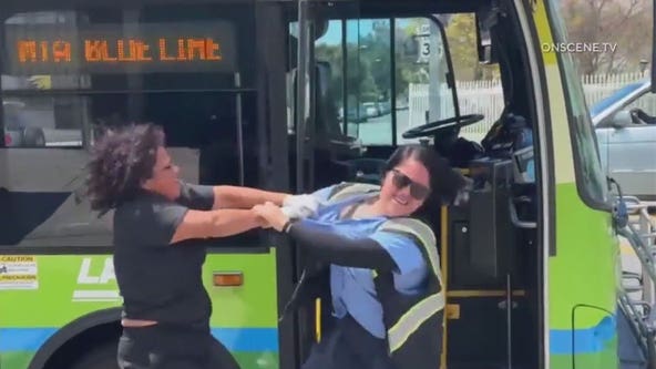 LADOT bus driver attacked in South LA fights back