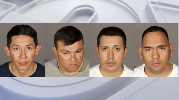 4 Colombian nationals arrested in Glendale for alleged 'burglary tourism'