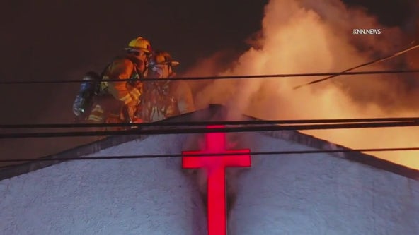 LAFD arson team investigates two blazes connected to South LA church this week