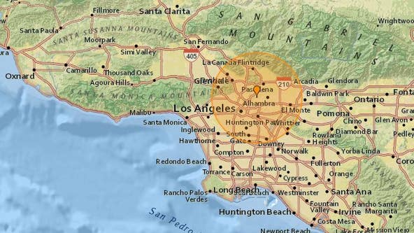 Small earthquake jolts Pasadena area