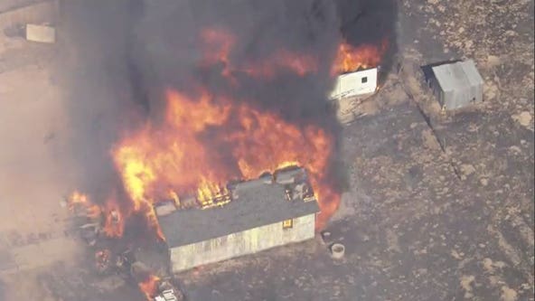 Fire in Lancaster raises concerns about tumbleweed management and safety