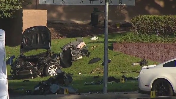 4 killed in Upland pursuit crash in stolen car operated by suspected DUI driver
