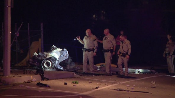Teen suspected of DUI arrested after crash in Castaic that killed 3 passengers