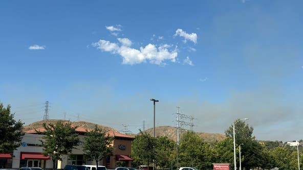 Wildfire breaks out in Santa Clarita