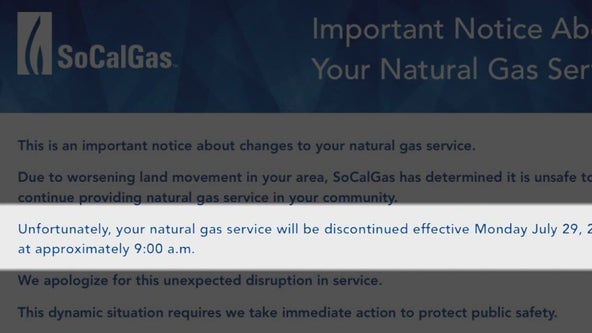 Gas shut off to 135 Rancho Palos Verdes homes