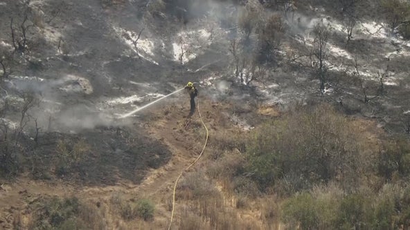 'View Fire' burning in Newbury Park forces evacuation warnings
