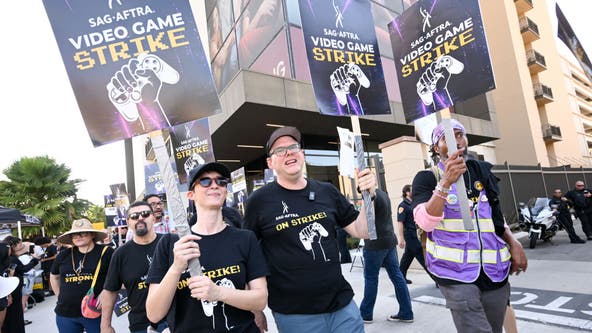 SAG-AFTRA video game actors strike over AI concerns