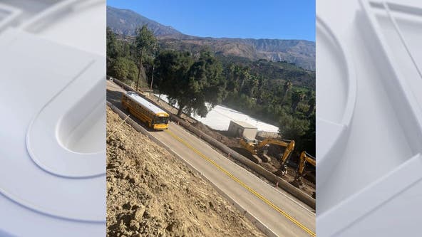SR-150 in Santa Paula reopens following months-long closure due to mudslide