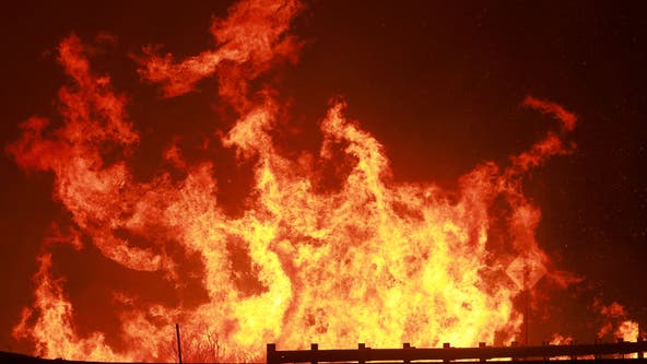 Line Fire in San Bernardino County burns 17,400+ acres; evacuation orders issued