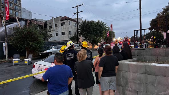 Massive fire sweeps through Chinatown apartment buildings