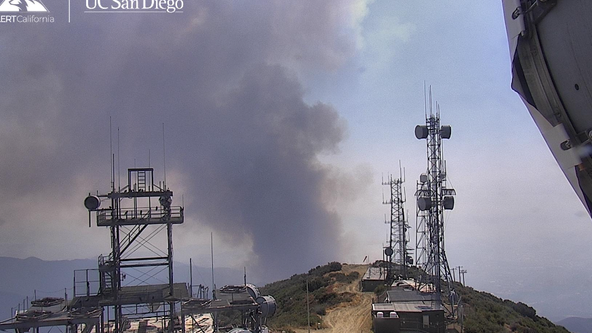 Brush fire breaks out in Trabuco Canyon