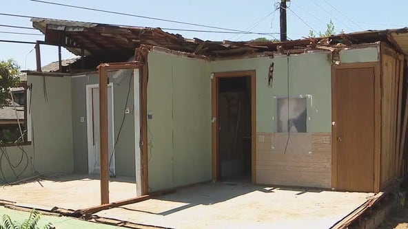 This LA home was crushed in half, it’s now on the market for half a million