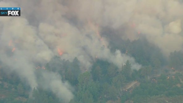 Bridge Fire in San Gabriel Canyon prompts evacuation of Angeles National Forest