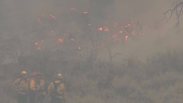 Bridge Fire burning in LA, San Bernardino counties explodes to nearly 48,000 acres