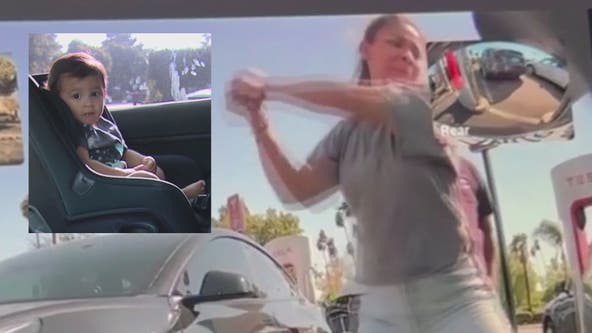 Mom, good Samaritan smash Tesla window trying to rescue her son locked inside hot car