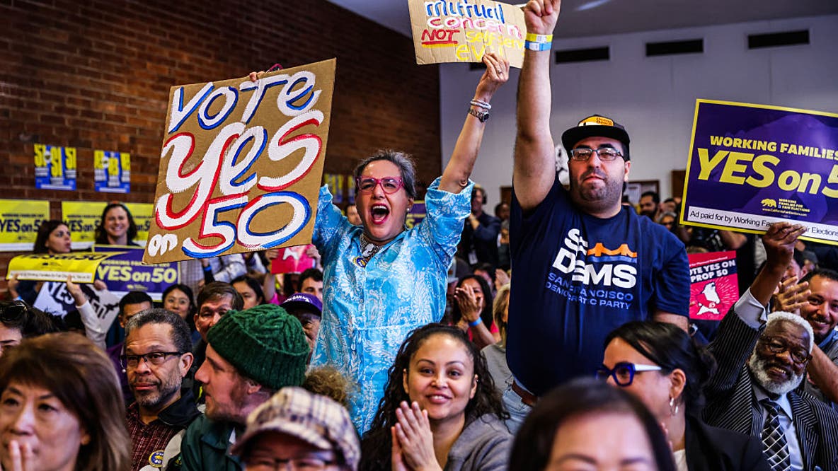 Prop 50 passes: California voters approve redistricting measure that could shift US House power