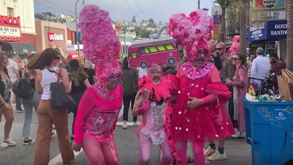 San Francisco kicks off Pride month with flag-raising, Jane Fonda, parade