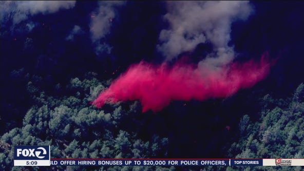 Northern California wildfire threatens 500 buildings