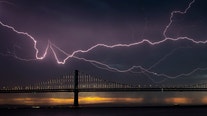 Thunderstorms possible in parts of Bay Area Tuesday night into Wednesday