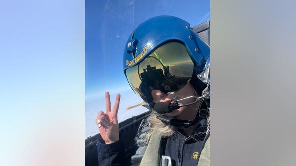What's it like to fly with the Blue Angels? I found out