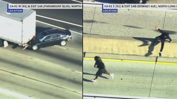 Police chase: 4 in custody after dangerous pursuit spanning multiple SoCal freeways