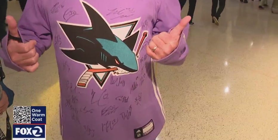 San Jose Sharks host Hockey Fights Cancer event at SAP Center