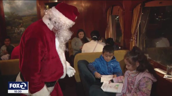 Napa Valley Boys & Girls Club receive free ride on Santa Train as special Christmas gift
