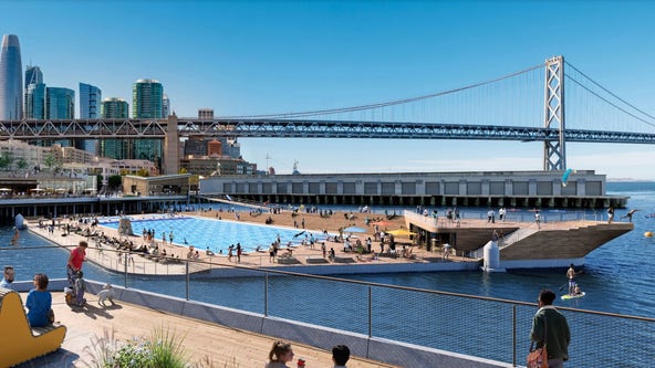 Floating pool proposed to remake San Francisco waterfront