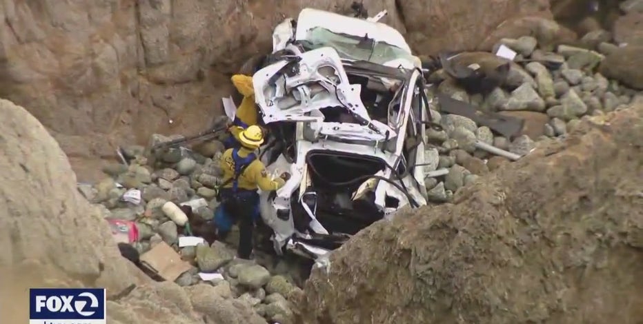 Daring cliffside rescue saves family injured in crash near Devil's Slide