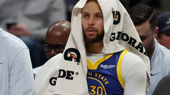 Steph Curry expected to miss a few weeks with a leg injury, The Athletic says