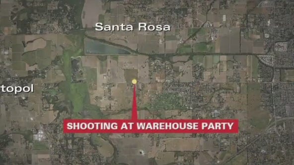 1 dead, 1 injured in warehouse party shooting, Santa Rosa police say