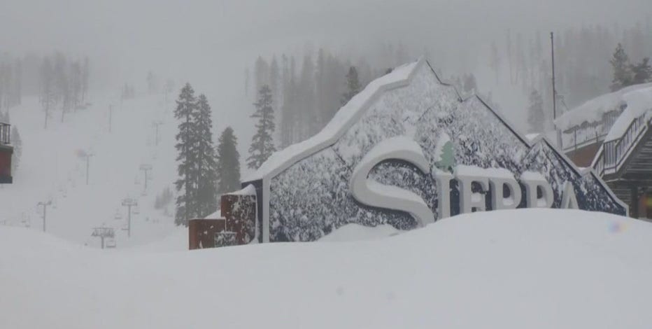 California's snowpack hits record high with latest Sierra storm