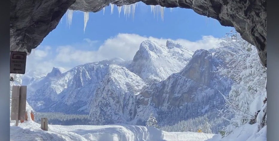 Yosemite National Park is stunning covered in snow
