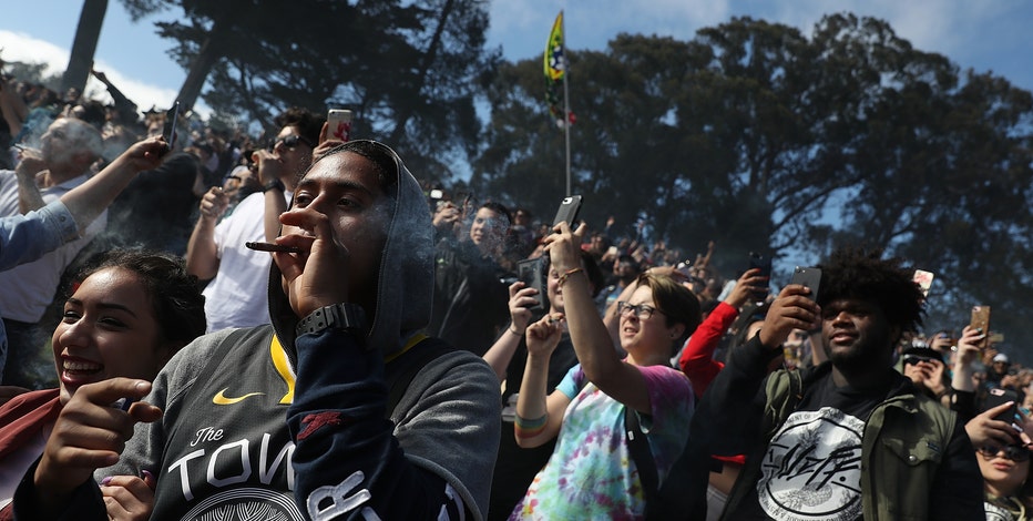 It's 4/20! Marijuana enthusiasts celebrate high holiday at Hippie Hill
