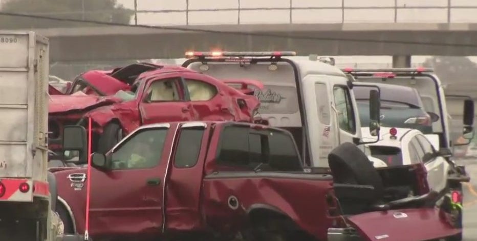 3 dead, 5 injured in chain-reaction crash on Hwy 101 in Sunnyvale