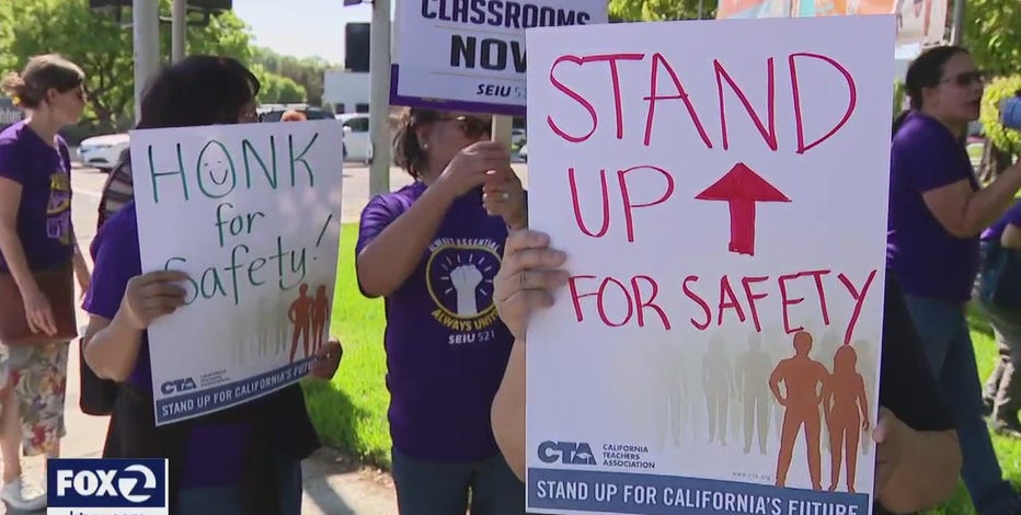 Educators rally for safer classrooms and more staff after being injured by students