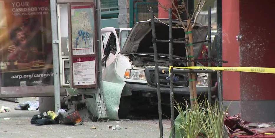 Bystander killed after San Francisco carjacking suspect crashes during police chase