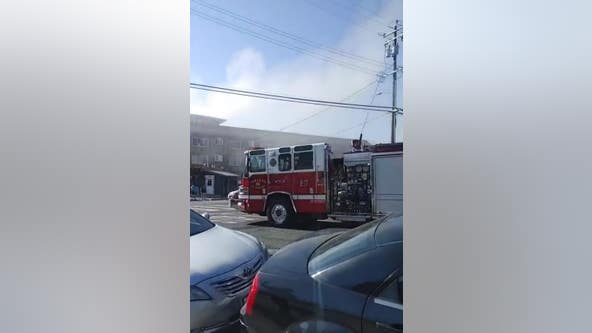 Crews extinguish fire in 3-story Oakland apartment building, residents displaced