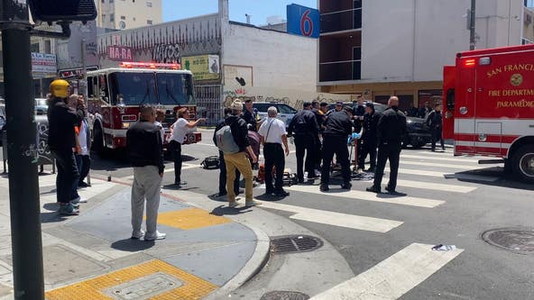 Bystanders help to save a man wounded in a daylight shooting in San Francisco