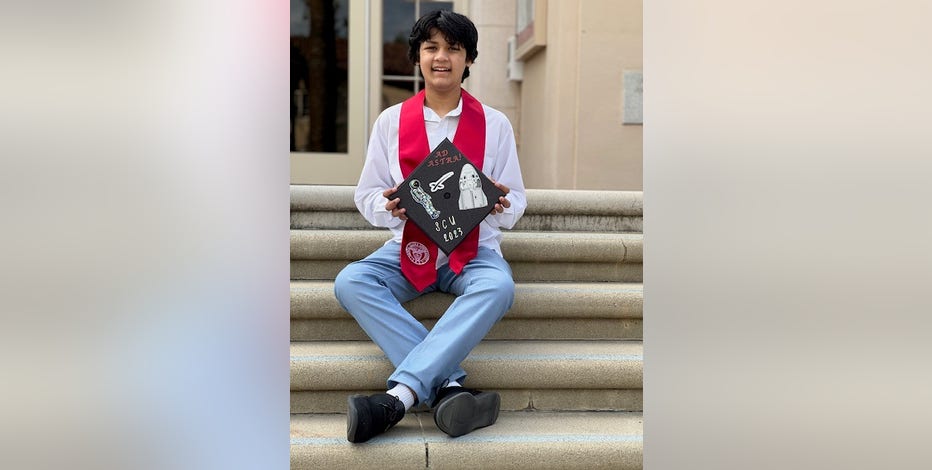 14-year-old becomes youngest graduate of Santa Clara University and snags job with SpaceX
