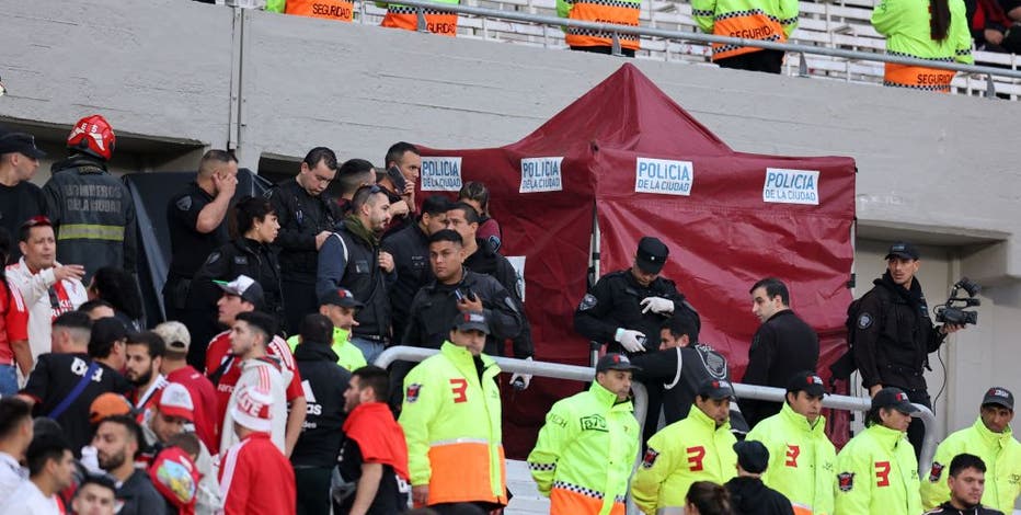 Spectator dies from fall during Argentinian soccer match