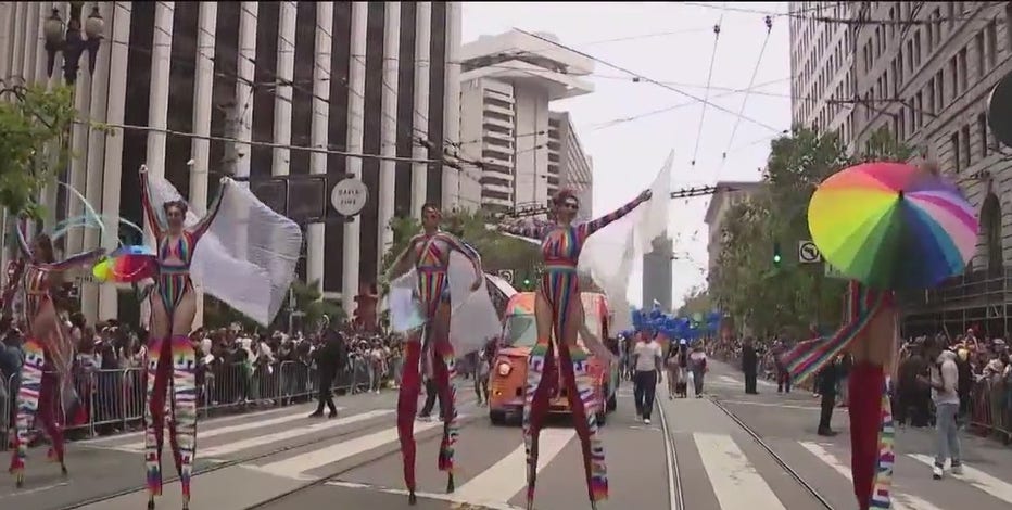 Pride 2023: People flock to San Francisco for celebrations