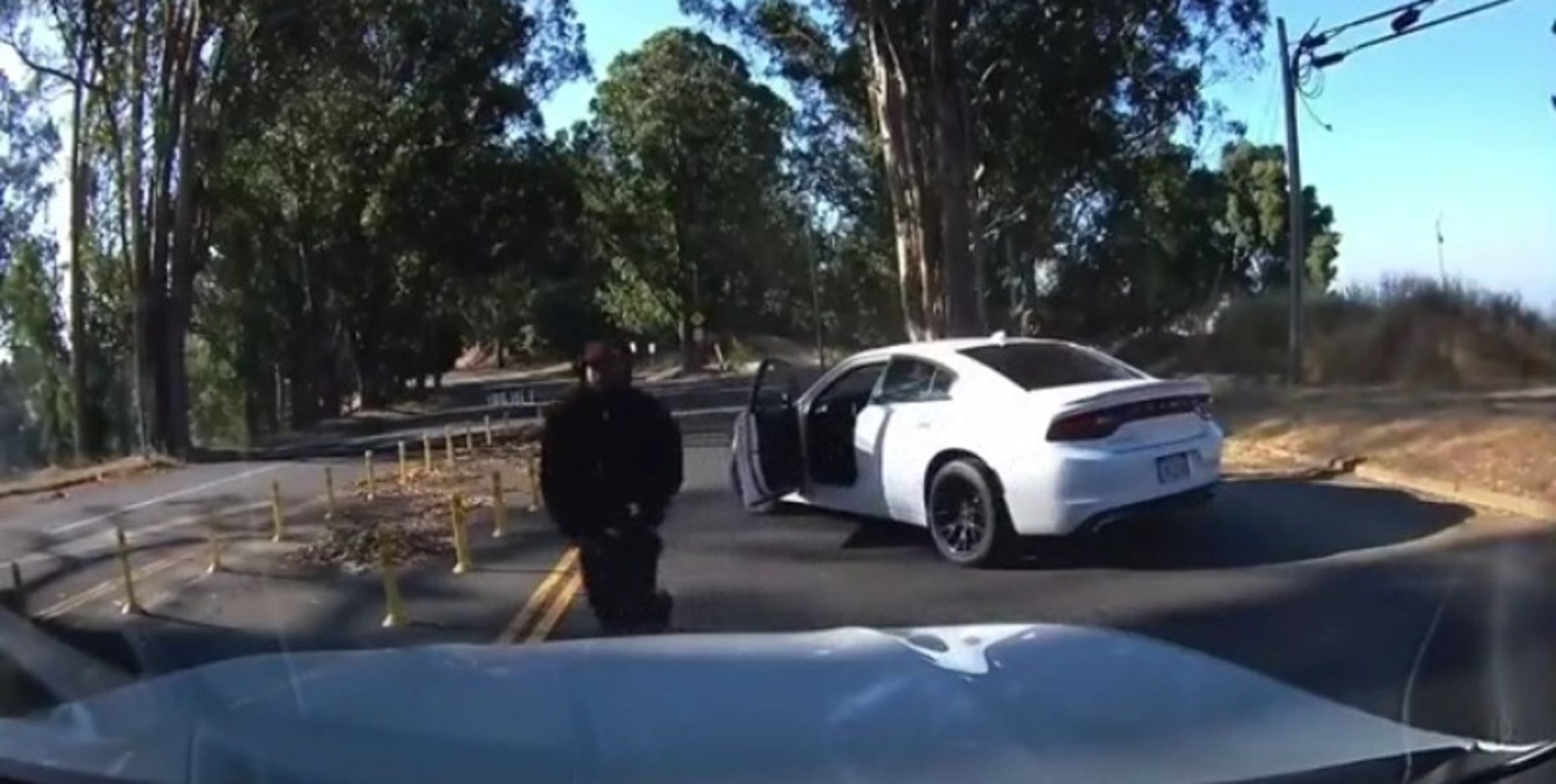 Video: Woman narrowly escapes armed carjacking in Oakland Hills