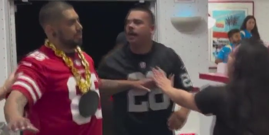 2 stabbed when 49ers and Raiders fans fight at Santa Clara In-N-Out