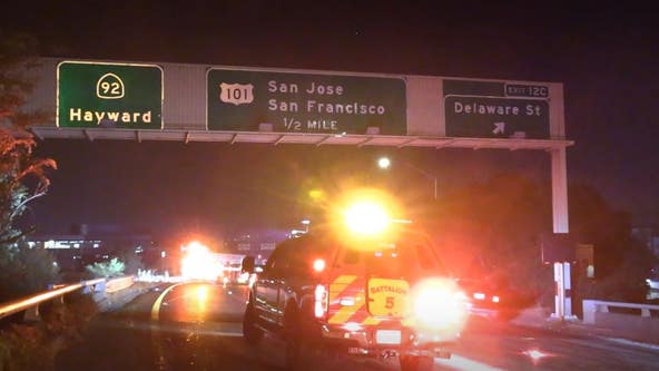 CHP vehicle fatally strikes pedestrian in San Mateo