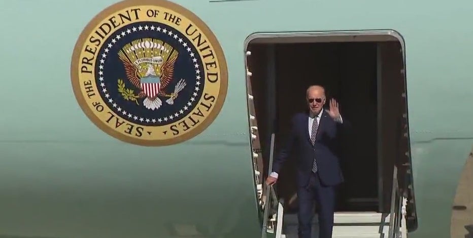 President Biden arrives in South Bay courting voters &amp; donors