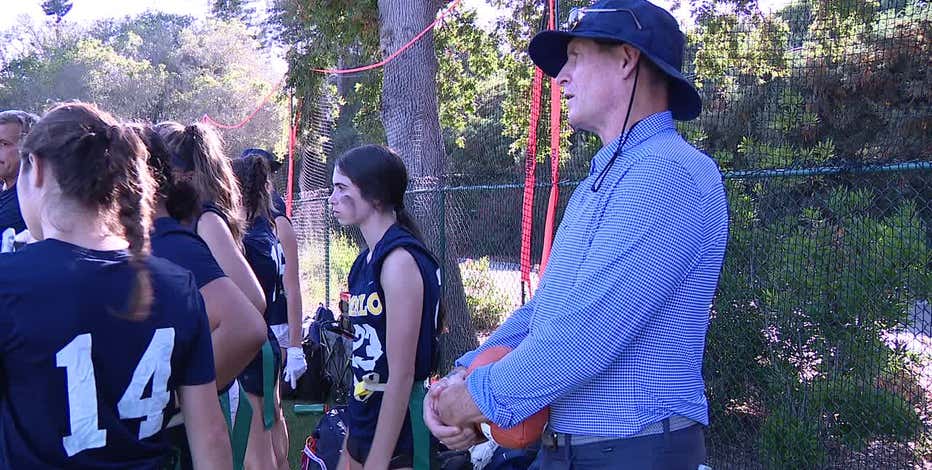 49ers legend Steve Young coaches daughters' flag football team