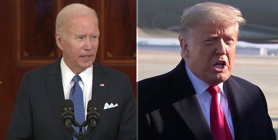 Biden visits Bay Area as Trump Republican candidates gather in Southern California