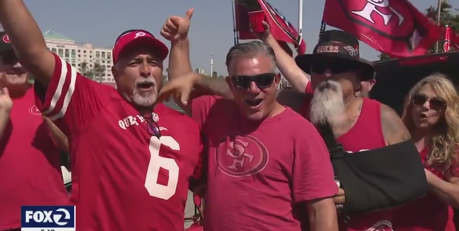 Fan frenzy as 49ers take on Giants in home opener